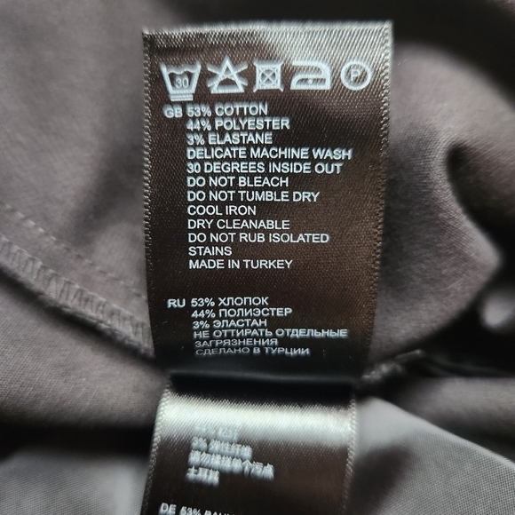 Reiss | Arla Skinny Stretch Cotton Blend Trouser Pants - Size 4 - Picture 11 of 11